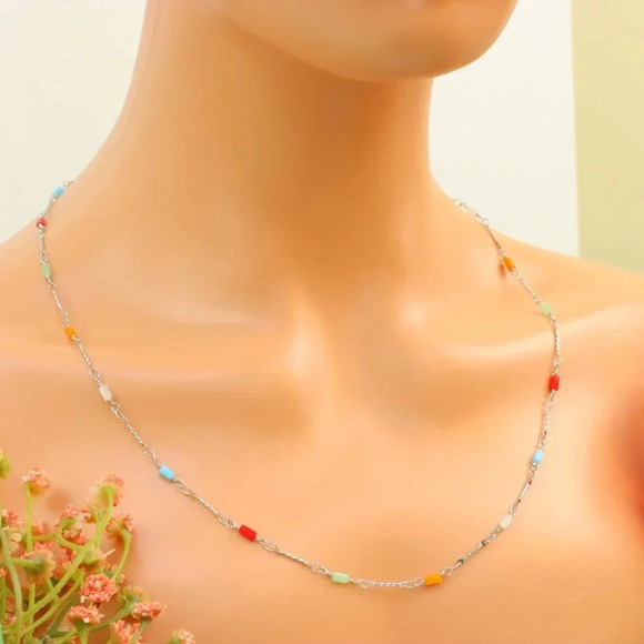 "New Beautiful Design Necklace Chain for Women/Girls, Gift, N598 - Picture 3 of 10